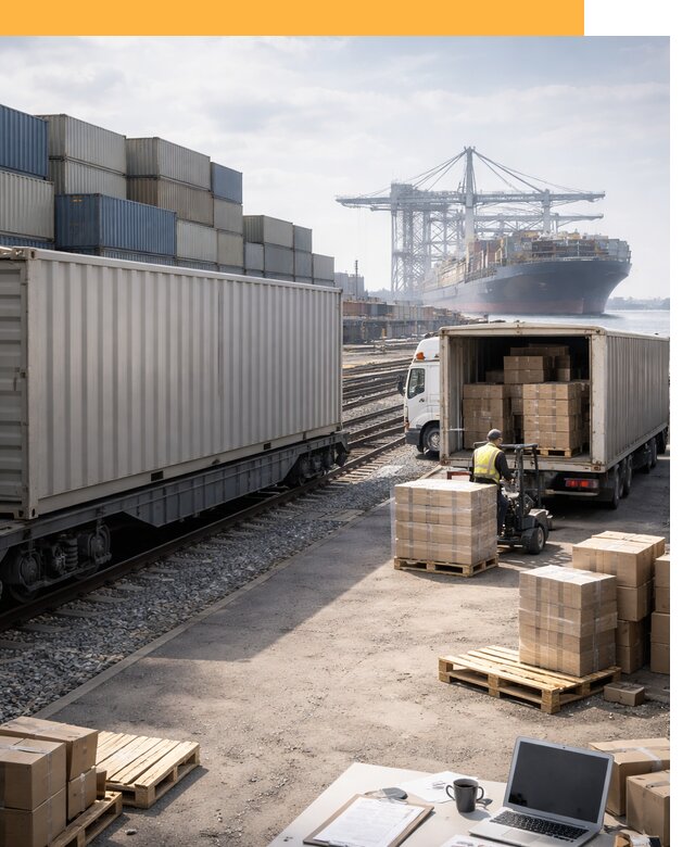 Мультимодальные перевозки грузов по миру от 46296 руб