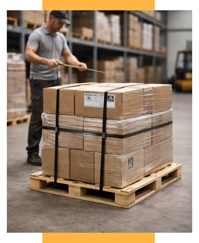 Упаковка и паллетирование грузов от 3601 р. | СетСервис-Тар