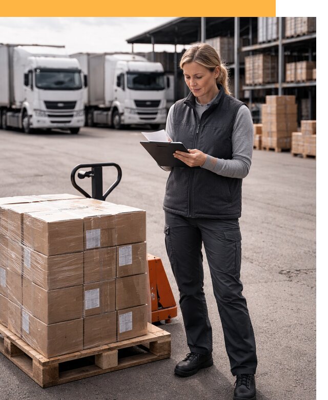 Доставка грузов из Европы к дверям клиента от 12346 руб