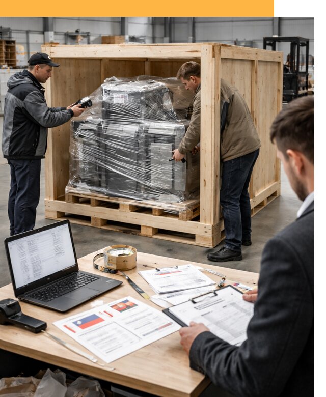 Доставка промышленного оборудования из США от 66872 руб