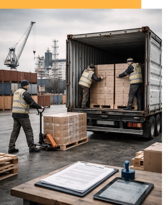 Доставка грузов из Латвии от 25720 руб, морская, авто, авиа