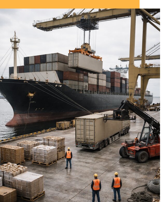 Морские перевозки из Индии: доставка FCL/LCL, таможня от 123456