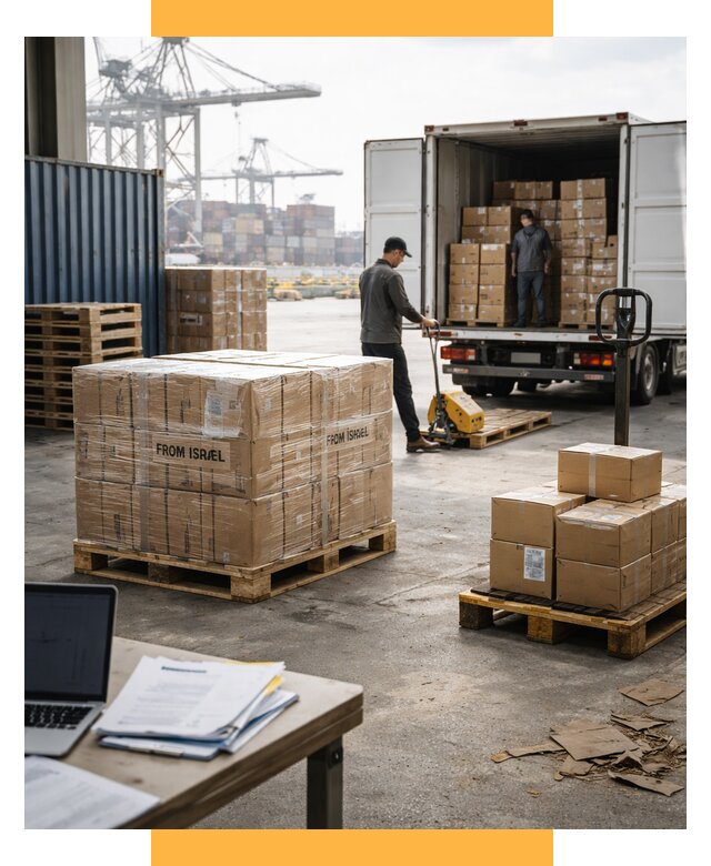 Доставка грузов из Израиля от 15432 р., логистика от СетСервис-Тар