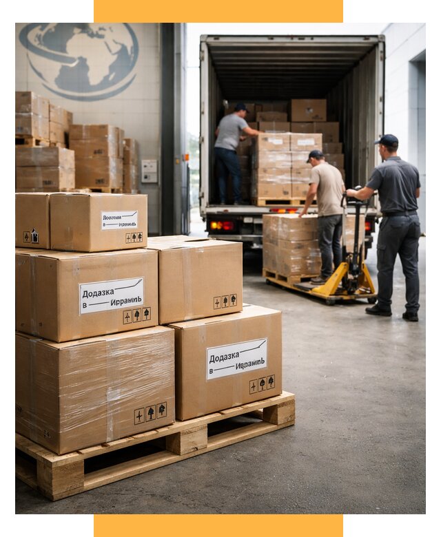 Доставка грузов в Израиль и экспорт от 46296 р. СетСервис-Тар