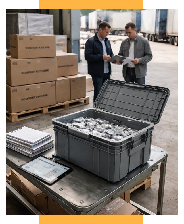 Перевозка комплектующих из Китая от 6687 р. | СетСервис-Тар