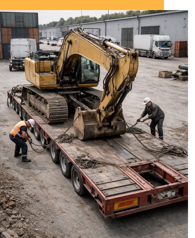 Перевозка спецтехники по России и миру от 46296 руб