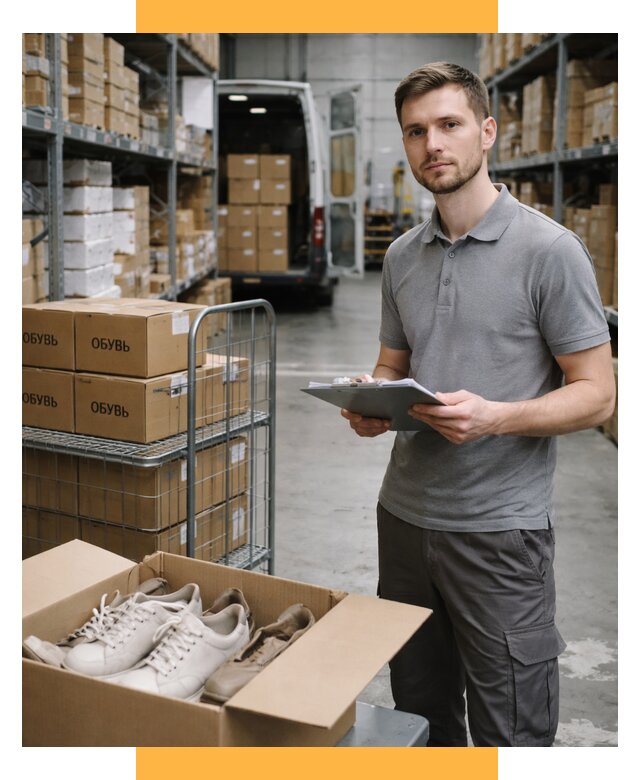 Доставка обуви из Китая и Турции от 4630 р. СетСервис-Тар