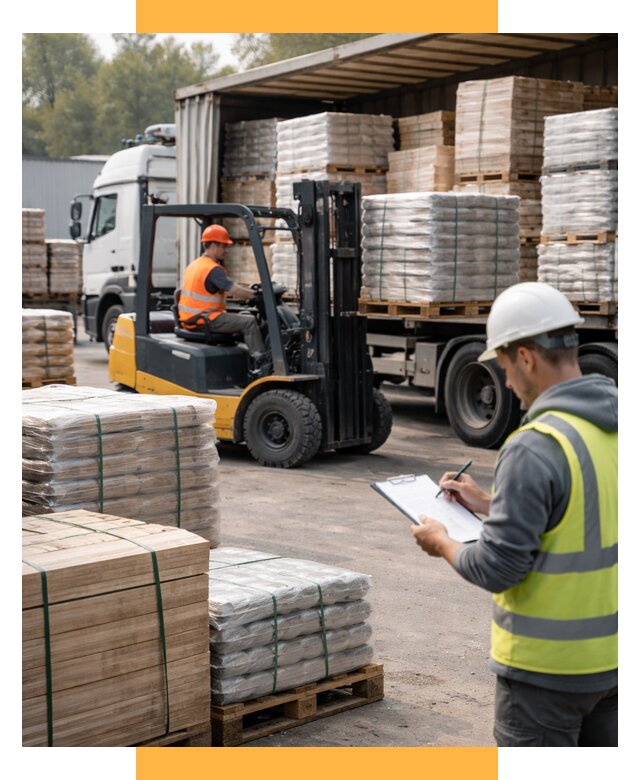 Перевозка строительных материалов от 5658 р. | СетСервис-Тар