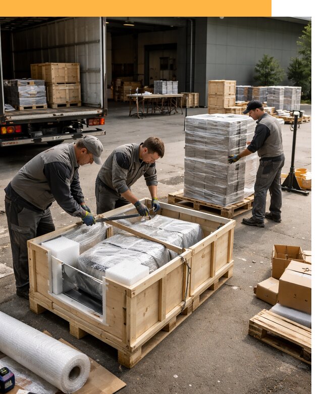 Перевозка выставочных грузов по миру от 25720 руб за м2 с таможней