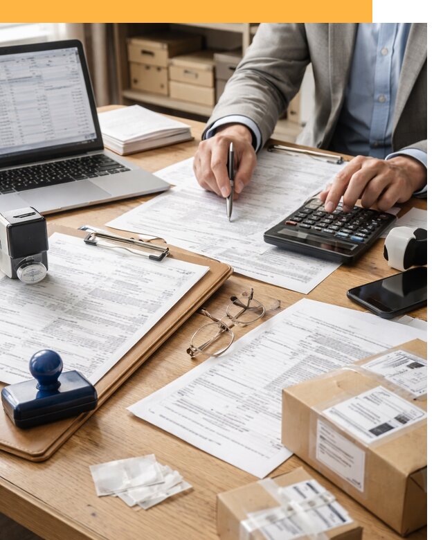 Определение таможенной стоимости от 3601 руб по всем видам грузов