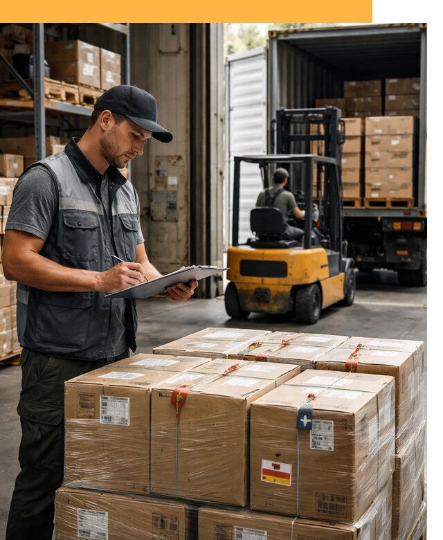 Реэкспорт товаров с таможенным оформлением и доставкой от 12346