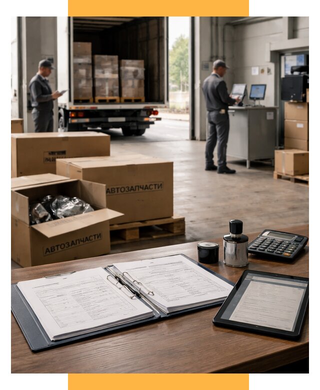 Таможенное оформление автозапчастей под ключ от 8745 р., СетСервис-Тар