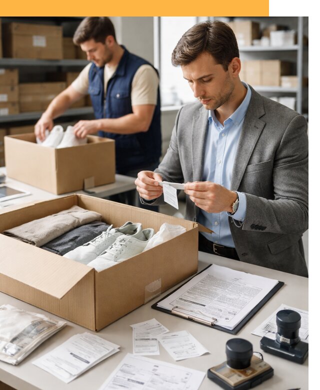 Таможенное оформление одежды и обуви по выгодной цене от 6687 руб