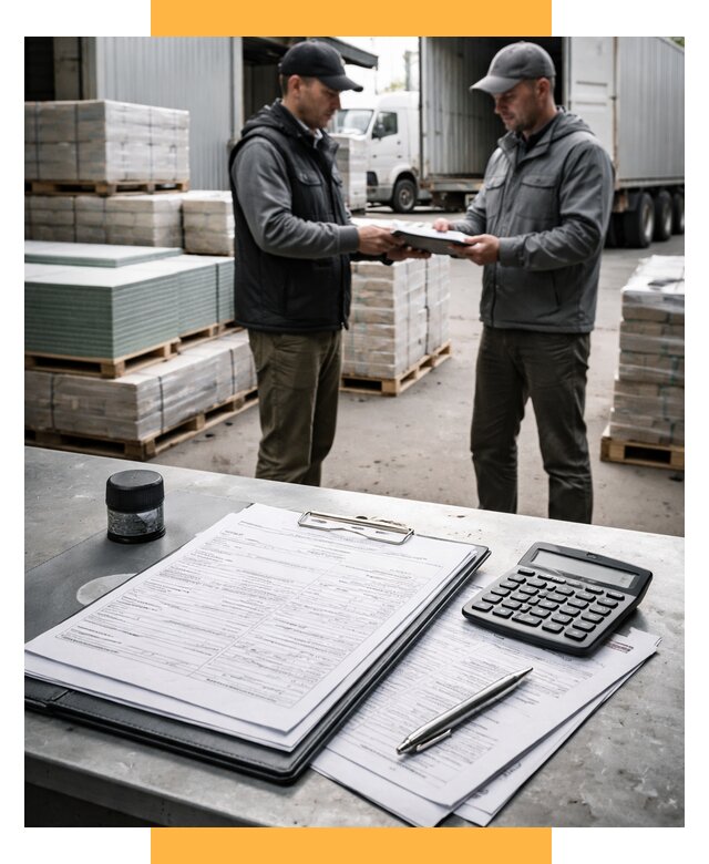 Таможенное оформление стройматериалов от 8745 р. | СетСервис-Тар