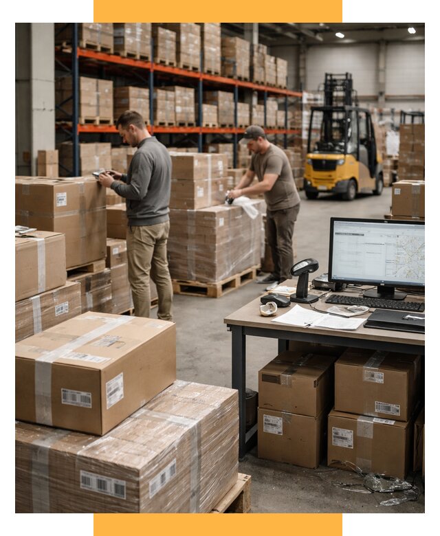 Склад консолидации в Европе от 6687 р., услуги СетСервис-Тар